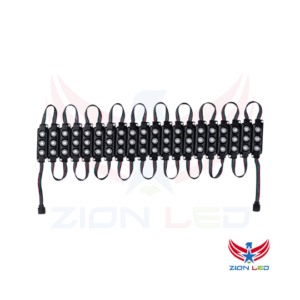 LED Light Module - 0.72W/12V - IP65 - 100pcs Set - Black Body