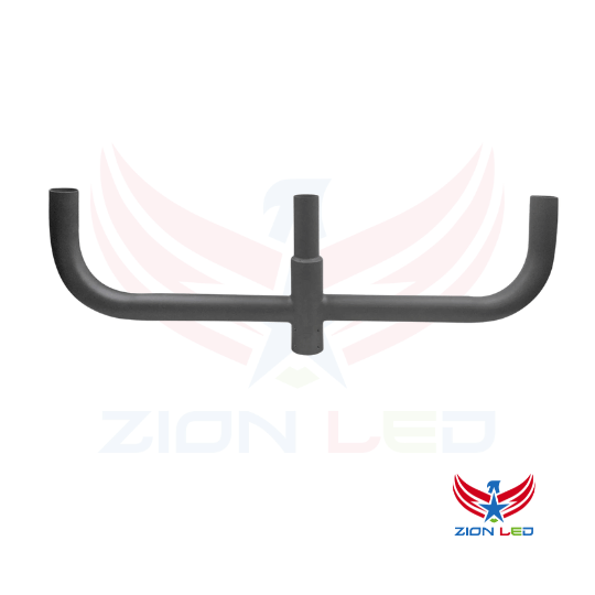 Triple Bullhorn 180° Tenon Adapter – For 3 Fixtures