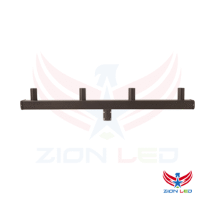 180° Low Profile Bullhorn – 4 Tenons (2-3/8" O.D.) for 4 Fixtures