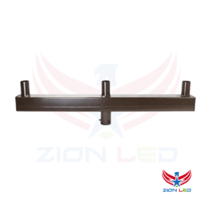 180° Low Profile Bullhorn – 3 Tenons (2-3/8" O.D.) for 3 Fixtures