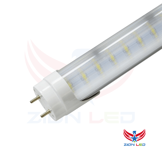 T8 LED Tube Lights - Clear/Strip Lens - 2/3/4/5/6/8Ft Selectable