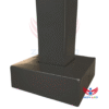15 Foot Square Steel Light Pole, 4 Inch Wide, 11 Gauge