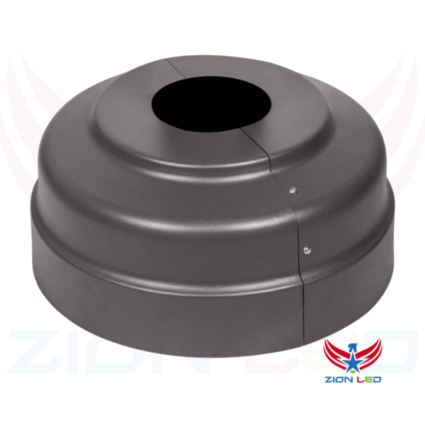 25 Foot Round Steel Light Pole | 4 Inches Wide | 11 Gauge