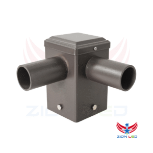 Square Pole Dual Tenon Adapter - 4inch