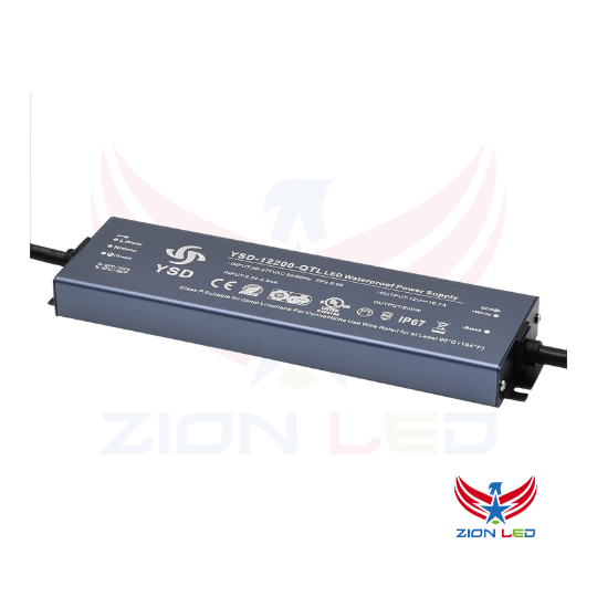 200W Power Supply / Adapter - 12V/24V - IP67 Rated