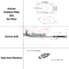 25 Foot Round Steel Light Pole | 4 Inches Wide | 11 Gauge