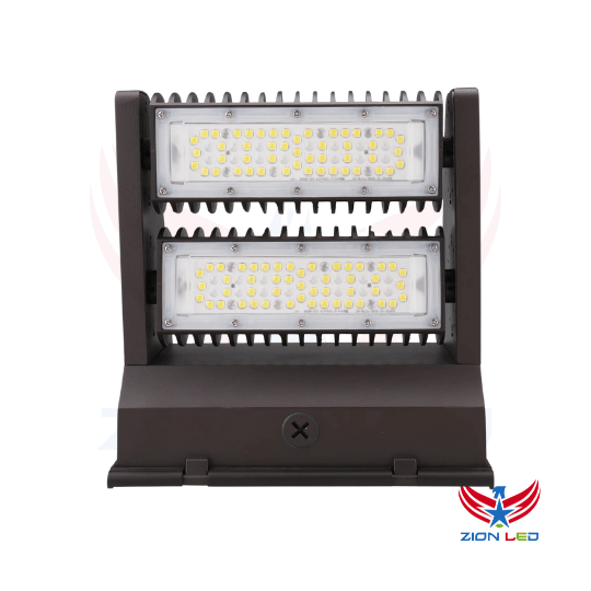 120W LED Rotatable Wall Pack Light AC 120-277V CCT 5000K
