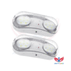 LED Outdoor Emergency Light With Adjustable Duel Heads And Battery Backup