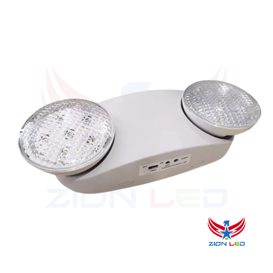 LED Emergency Light With Adjustable Duel Heads And Battery Backup