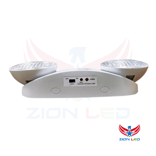 LED Emergency Light With Adjustable Duel Heads And Battery Backup