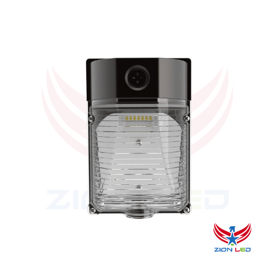 26W Mini Wall Pack Light with Built-In Photocell CCT 5000K