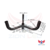 Triple Bullhorn Tenon Adapter – 120° Mount for 3 Fixtures