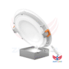 4″ 9W LED Ultra Thin Downlight With Junction Box - 5CCT - ETL