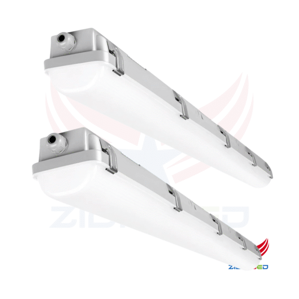 4FT LED Vapor Tight Light Selectable Wattage & CCT AC 120~277V