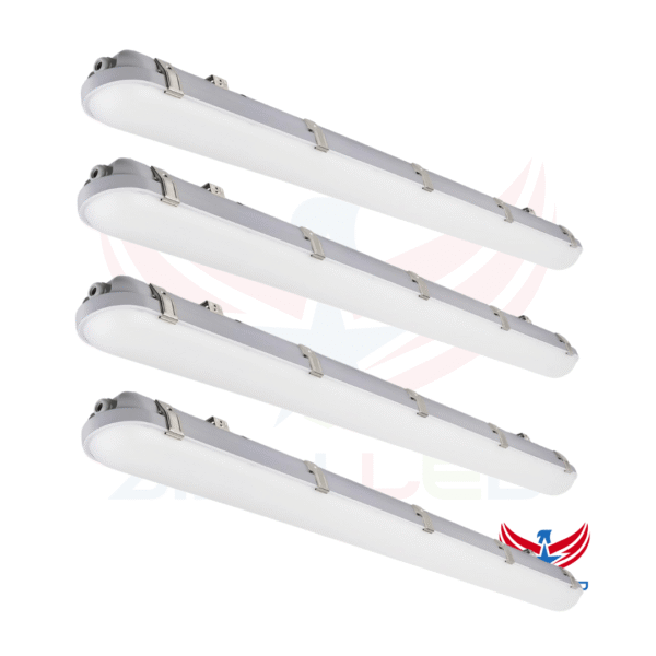 4FT LED Vapor Tight Light Selectable Wattage & CCT AC 120~277V