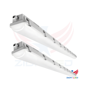 8FT LED Vapor Tight Light Selectable Wattage & CCT AC 120-277V