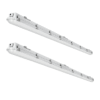 8FT LED Vapor Tight Light Selectable Wattage & CCT AC 120-277V