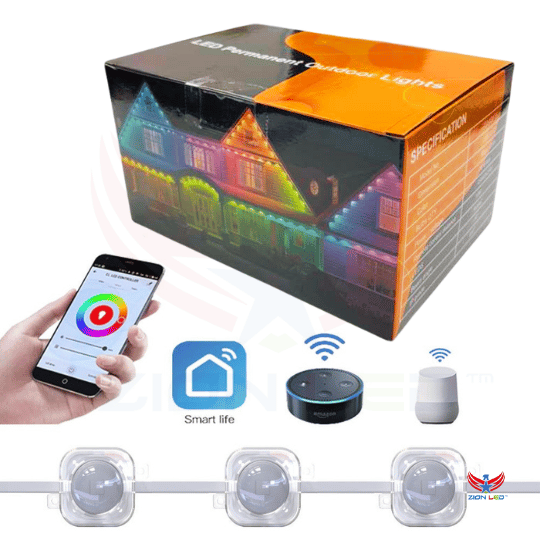 Permanent Outdoor Led Lights - Christmas Lights